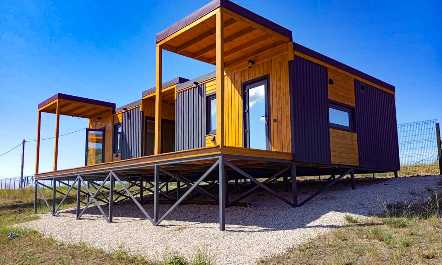 Modern 30+30+15+15, фото реализованного дома 2